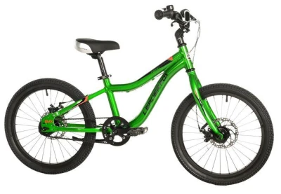 Lader Fox KENO 18 Green (BELT, DISC BRAKE) dětské kolo + výbava zdarma