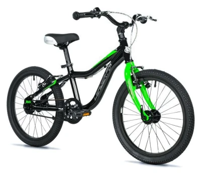 Leader Fox SANTO BOY 18 BLACK (V-BRAKE/BELT) dětské kolo + sleva 400,- na příslušenství