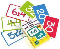 Argus Hra hrací karty edukační násobilka 4v1 Argus Hra hrací karty edukační násobilka 4v1