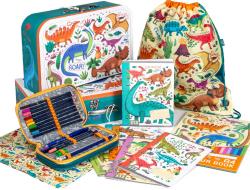 Argus Kufřík dětský školní Dinosauři 35x25x10cm tvrdý karton