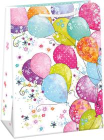 Argus Taška dárková balónky 23x32x13cm papírová