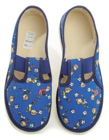 ARNO 555-1 barevné chlapecké papučky