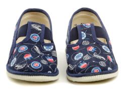 ARNO 555-4 farebné chlapčenské papuče