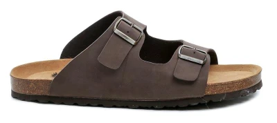 Arno COSMOS Comfort 8110-704 hnědé pánské nadměrné nazouváky