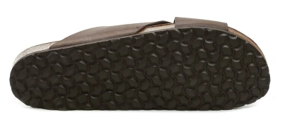 Arno COSMOS Comfort 8110-704a hnědé pánské nadměrné nazouváky