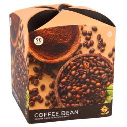 Arome Svíčka vonná sklo KÁVOVÉ ZRNO 90g (hoří 22hod)