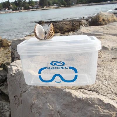 Aropec transparentní box na masku