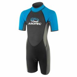 Aropec Dětský neoprenový short RAINBOW KID 2,5 mm POUZE 16 (160 cm) růžová (VÝPRODEJ)