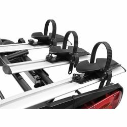 Aroso nosič na tažné zařízení na 3 kola / elektrokola Main 3 Silver sklopný + adaptér el. přípojky zdarma