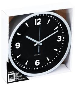 Articasa Nástěnné hodiny 20 cm šedá