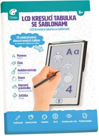 ARTO LCD Tabulka obkreslovací s perem + 20 edukativních šablon