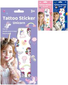 ARTO Tetování mix motivů dočasné dětské tetovačky 3 druhy ARTO Tetování mix motivů dočasné dětské tetovačky 3 druhy