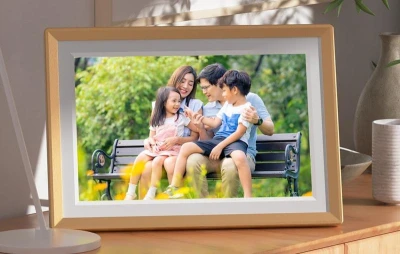 Arzopa Digitální fotorámeček D10 (zlatý) 10,1[34]