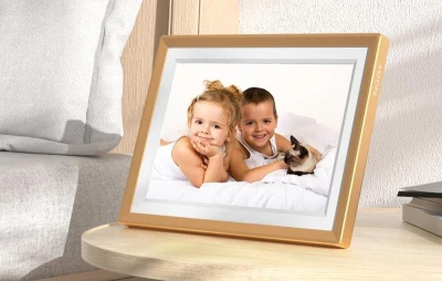 Arzopa Digitální fotorámeček D10 (zlatý) 10,1[34]