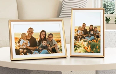 Arzopa Digitální fotorámeček D14 Golden (zlatý)
