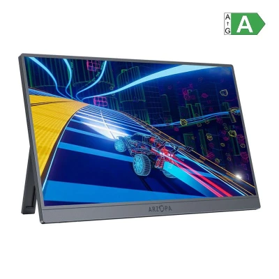 Arzopa Přenosný 16,1" monitor Z1FC Silver Gray