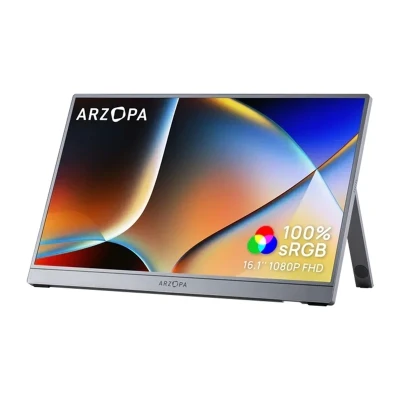 Arzopa Z1C 16,1" šedý přenosný monitor