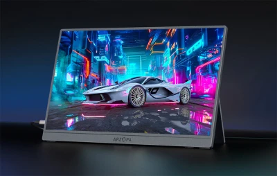 Arzopa Z3FC tmavě šedý 16,1" 2,5K 180 Hz přenosný monitor
