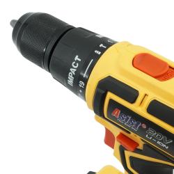 ASIST Vrtačka Aku 20V s příklepem 2,0Ah v kufru GANGSTART s baterií a nabíječkou ASIST