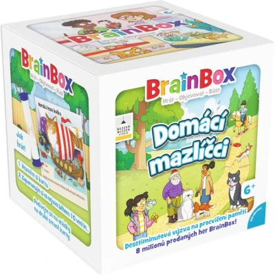 Asmodee BRAINBOX HRA Domáci maznáčikovia (spoločenská hra) Asmodee BRAINBOX HRA Domáci maznáčikovia (spoločenská hra)