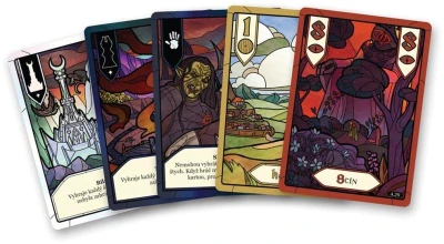 Asmodee CZ Pán prstenů: Dvě věže Štychová karetní hra