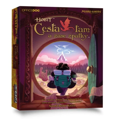 Asmodee HOBIT: Cesta tam a zase späť hra s kockami Asmodee HOBIT: Cesta tam a zase späť hra s kockami