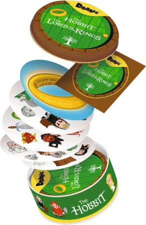 Asmodee Hra Dobble Hobbit Pán prsteňov CZ (spoločenská hra)