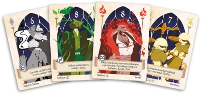 Asmodee Hra karetní Čarodějný duel (společenská hra)