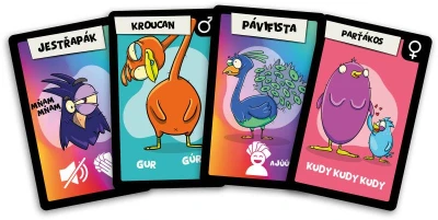 ASMODEE Hra karetní Ptačí vábení (společenská hra)
