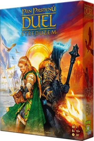 Asmodee HRA Pán prstenů: Duel o Středozem (společenská hra) Asmodee HRA Pán prstenů: Duel o Středozem (společenská hra)