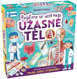 Asmodee Hra Pojďme se učit: Naše úžasné tělo (společenská hra)