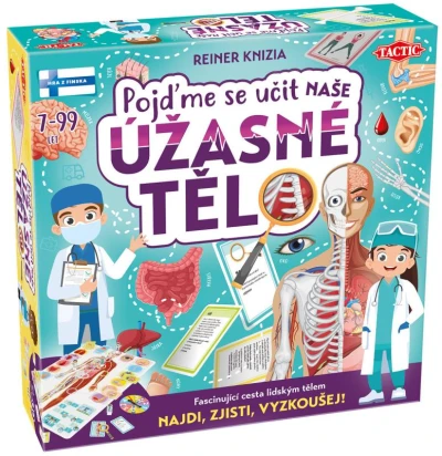Asmodee Hra Poďme sa učiť: Naše úžasné telo (spoločenská hra) Asmodee Hra Poďme sa učiť: Naše úžasné telo (spoločenská hra)