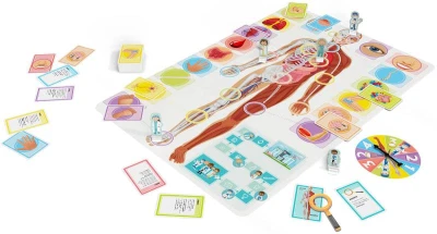 Asmodee Hra Pojďme se učit: Naše úžasné tělo (společenská hra)