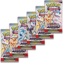 Asmodee Hra Pokémon TCG: SV8.5 Prismatic Evolutions Booster Bundle set 6x booster