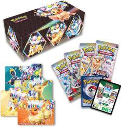 Hra Pokémon TCG SV8.5 Prismatic Evolutions Surprise Box set 4x booster s doplňky