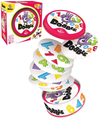 Asmodee Hra postrehová Dobble 1-2-3 New (spoločenská hra) Asmodee Hra postrehová Dobble 1-2-3 New (spoločenská hra)