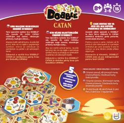 Asmodee Hra postřehová Dobble Catan CZ (společenská hra)