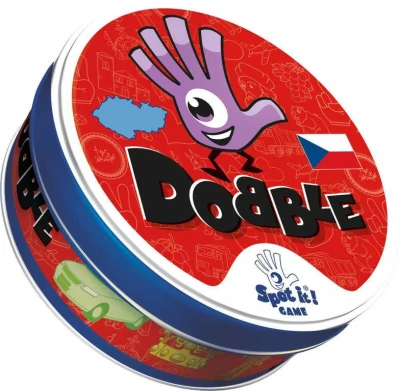 Asmodee Hra postřehová Dobble Česko plechová krabička (společenská hra)