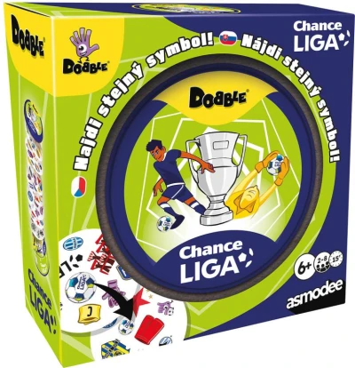 ASMODEE Hra postřehová Dobble Chance liga (společenská hra)
