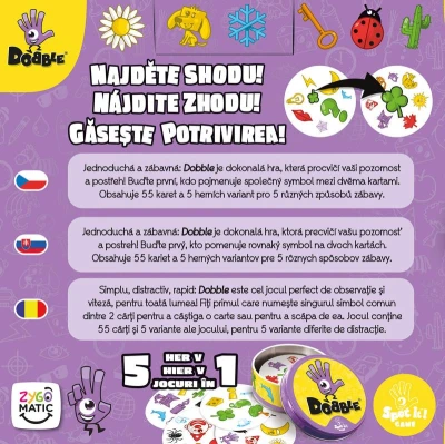 Asmodee Hra postrehová Dobble Classic CZ (spoločenská hra)