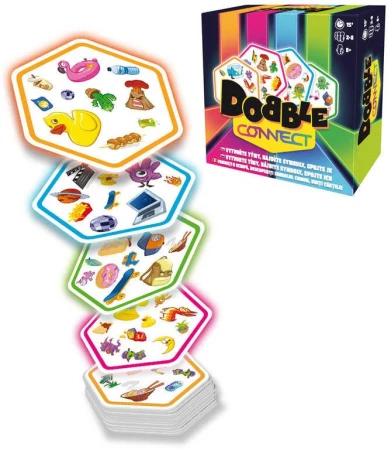 Asmodee Hra postřehová Dobble Connect (společenská hra)