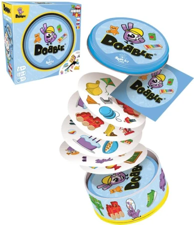Asmodee Hra postrehová Dobble Junior CZ (spoločenská hra) Asmodee Hra postrehová Dobble Junior CZ (spoločenská hra)
