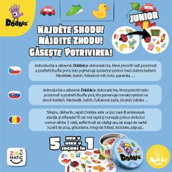 Asmodee Hra postřehová Dobble Junior CZ (společenská hra)
