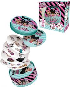 Asmodee Hra postřehová Dobble L.O.L. plechová krabička (společenská hra) Asmodee Hra postřehová Dobble L.O.L. plechová krabička (společenská hra)