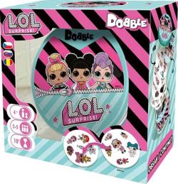 Asmodee Hra postřehová Dobble L.O.L. plechová krabička (společenská hra)