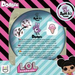 Asmodee Hra postřehová Dobble L.O.L. plechová krabička (společenská hra)