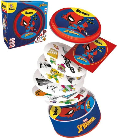 ASMODEE Hra postřehová Dobble Spiderman (společenská hra)