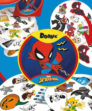 ASMODEE Hra postřehová Dobble Spiderman (společenská hra)