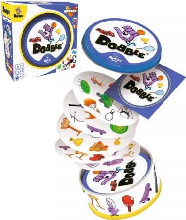 ASMODEE Hra postřehová Dobble Sport (společenská hra)