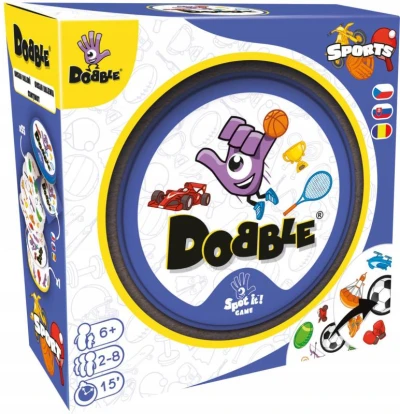 ASMODEE Hra postřehová Dobble Sport (společenská hra)